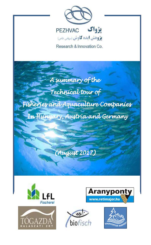 Visit and training tours of Hungarian, Austrian, and German fisheries and aquaculture companies (Aug 2017)